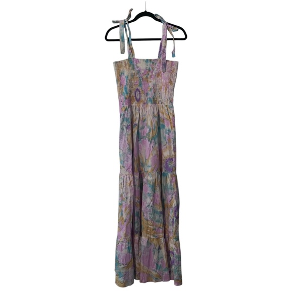 Buddy Love Women’s Multi Color Sleeveless Maxi Dress Size M - Picture 2 of 3